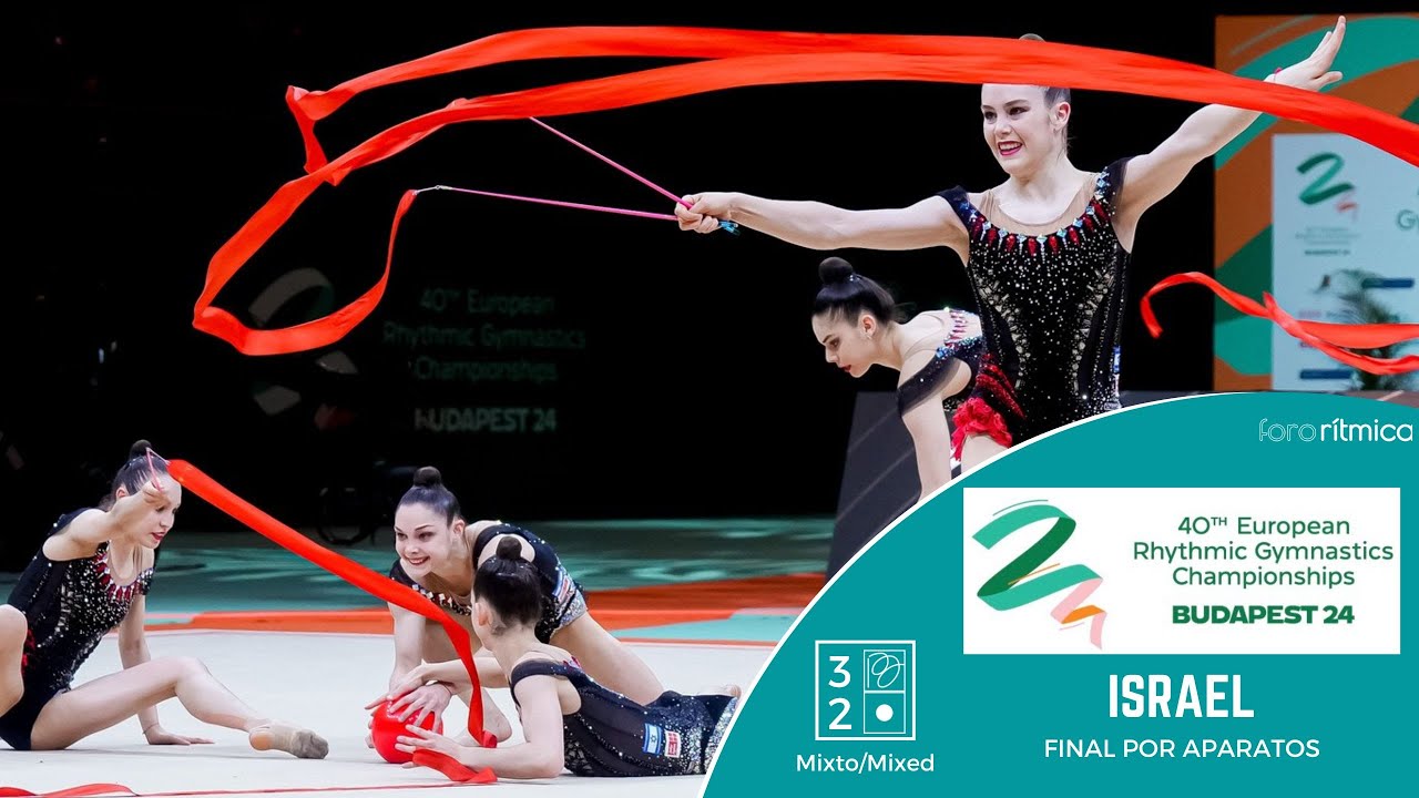Israel - 3 Cintas 2 Pelotas/3 Ribbons 2 Balls - FINAL - Budapest EC 2024