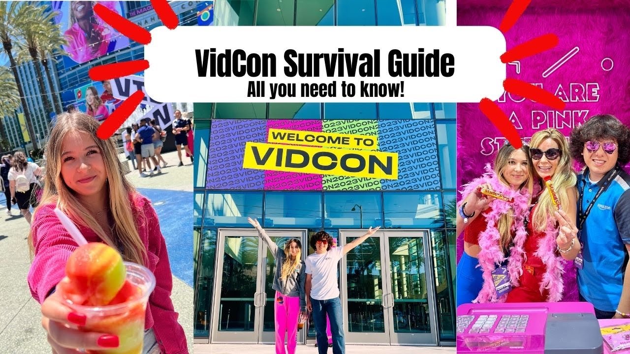 Взгляд изнутри на VidCon: советы, хитрости и много всего интересного | American Travel Family Vlog