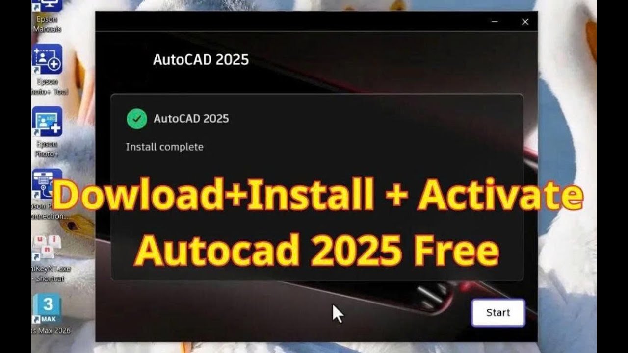 How to Install AutoCAD 2025 & Activate Free Full Guide