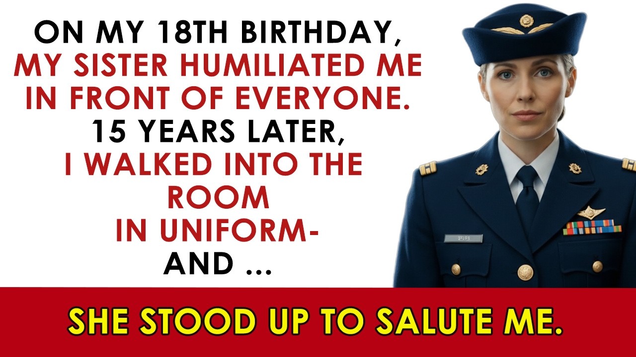 My Sister Mocked My Dream of Serving — 15 Years Later, I Returned as the Navy Officer in Charge