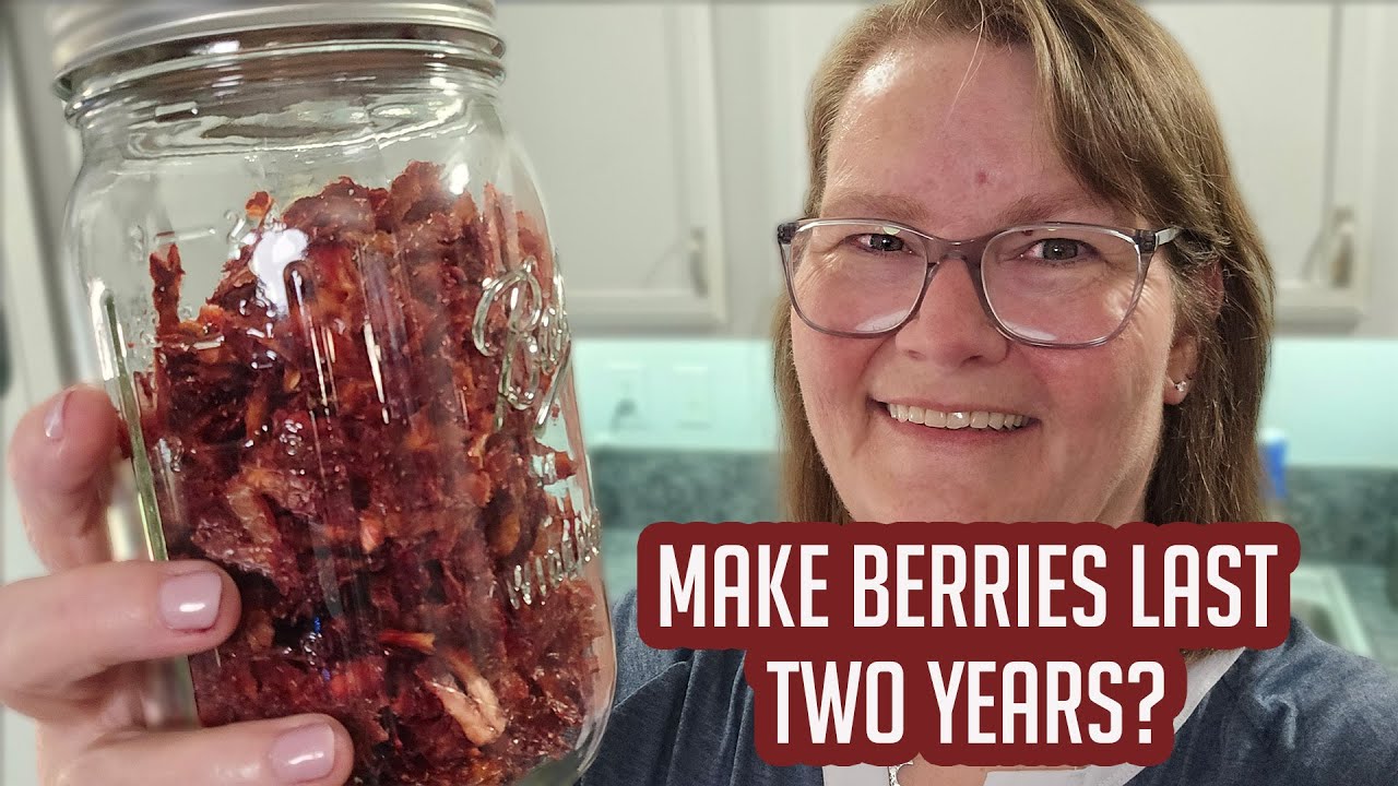 Easy Berry Storage Tricks Every Family Needs! Stores for up to 2 years!