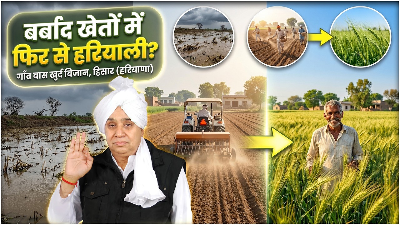 बाढ़ ने तोड़ा था हौसला, फिर संत रामपाल जी ने कैसे बदली गाँव बास खुर्द बिजान, हिसार (HR) की किस्मत?