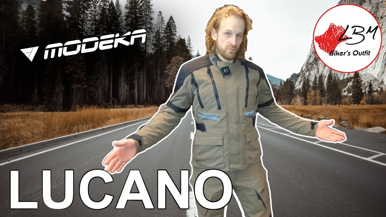 NEU für 2025: Modeka Lucano 3-in-1 Touring Jacke + Hose