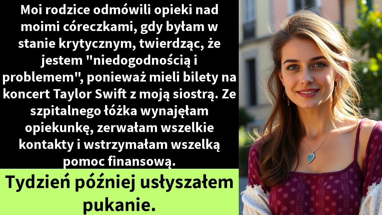 Moi rodzice odmówili opieki nad moimi córeczkami, gdy byłam w stanie krytycznym, twierdząc,