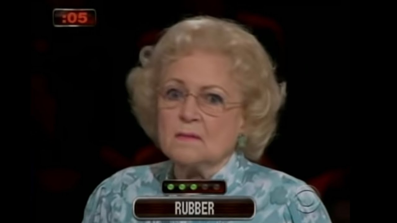 Million Dollar Password  - Adam Carolla and Betty White (Dec. 28, 2008)