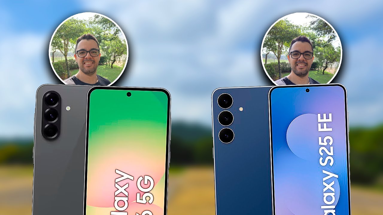 Galaxy S25 FE vs Galaxy A56! Será que tem Muita DIFERENÇA em Câmeras?