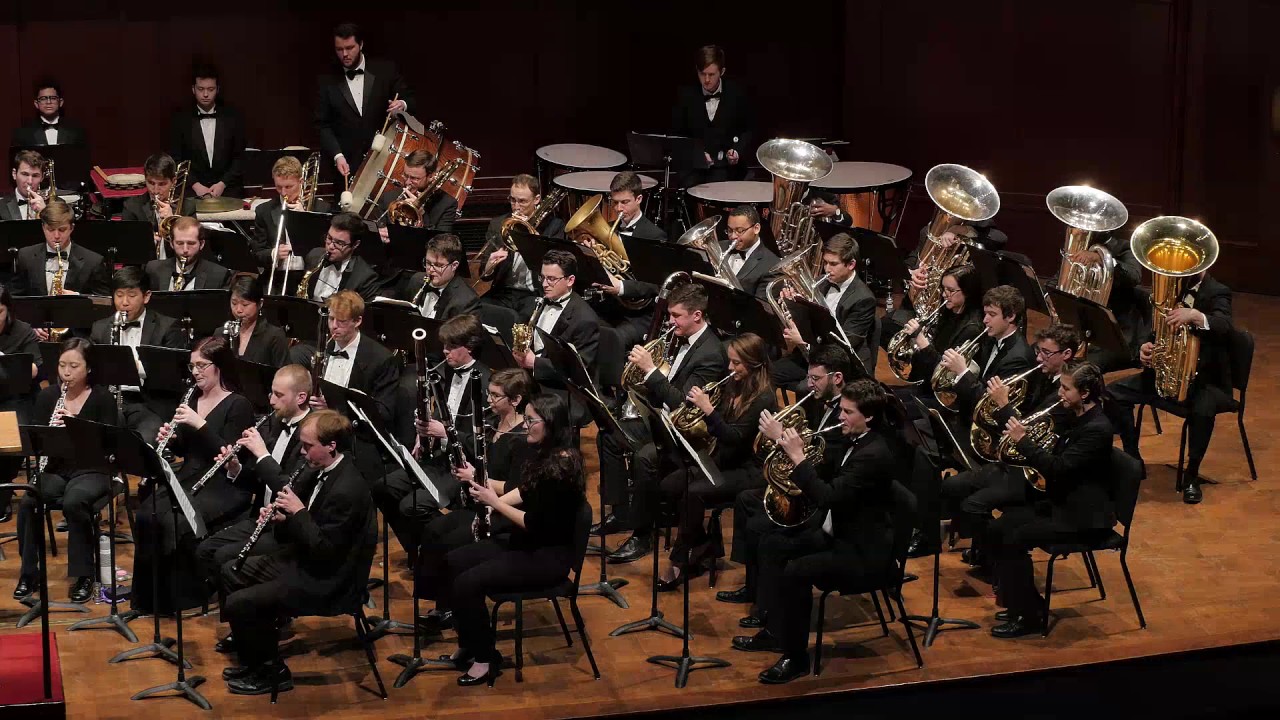 UMich Symphony Band - Paul Hindemith - Symphony in B-flat (1951)