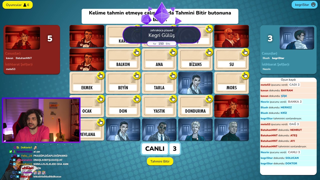 Hype || Kegri Ekiple Codenames Oynuyor! [ 28.05.2021 ]
