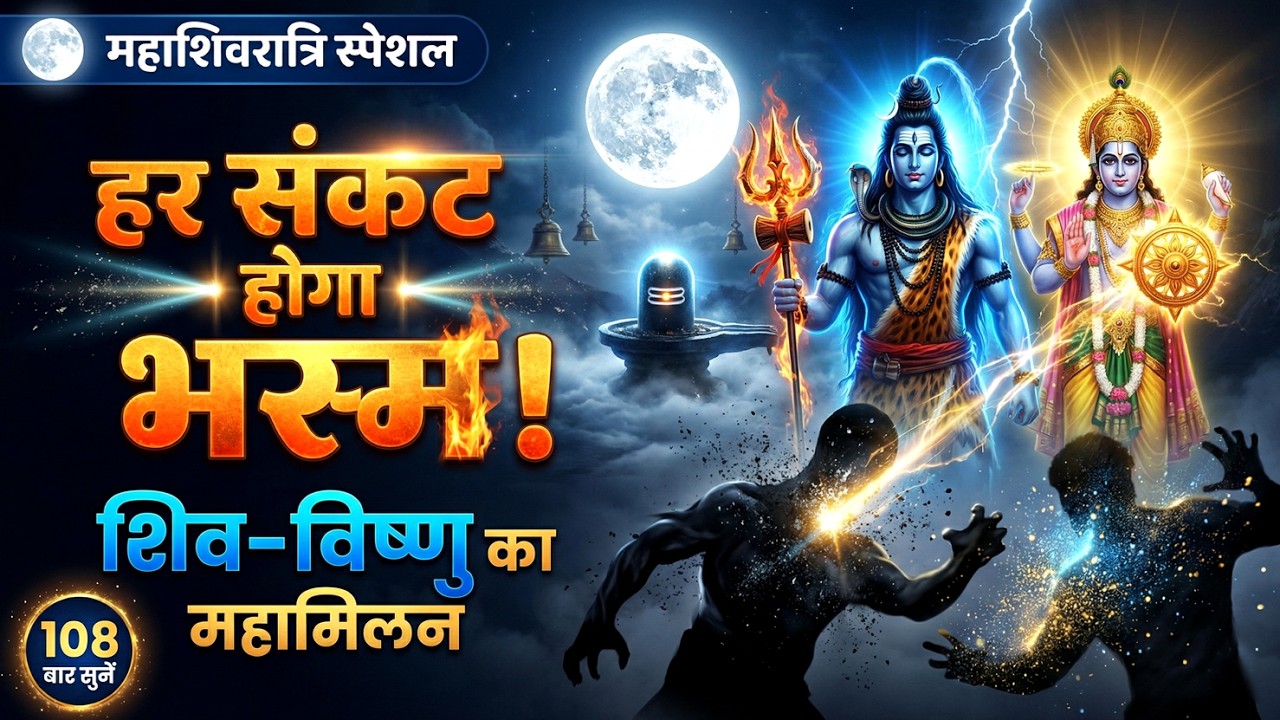 शिव और विष्णु का महामिलन! महाशिवरात्रि पर नारायण का यह मंत्र हर संकट को कर देगा भस्म | विष्णु मंत्र