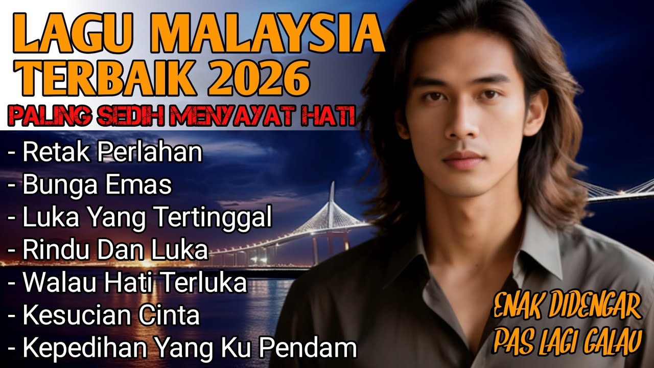 KUMPULAN LAGU SLOW ROCK MALAYSIA TERBAIK 2026 🎸 LUKA YANG TERTINGGAL 