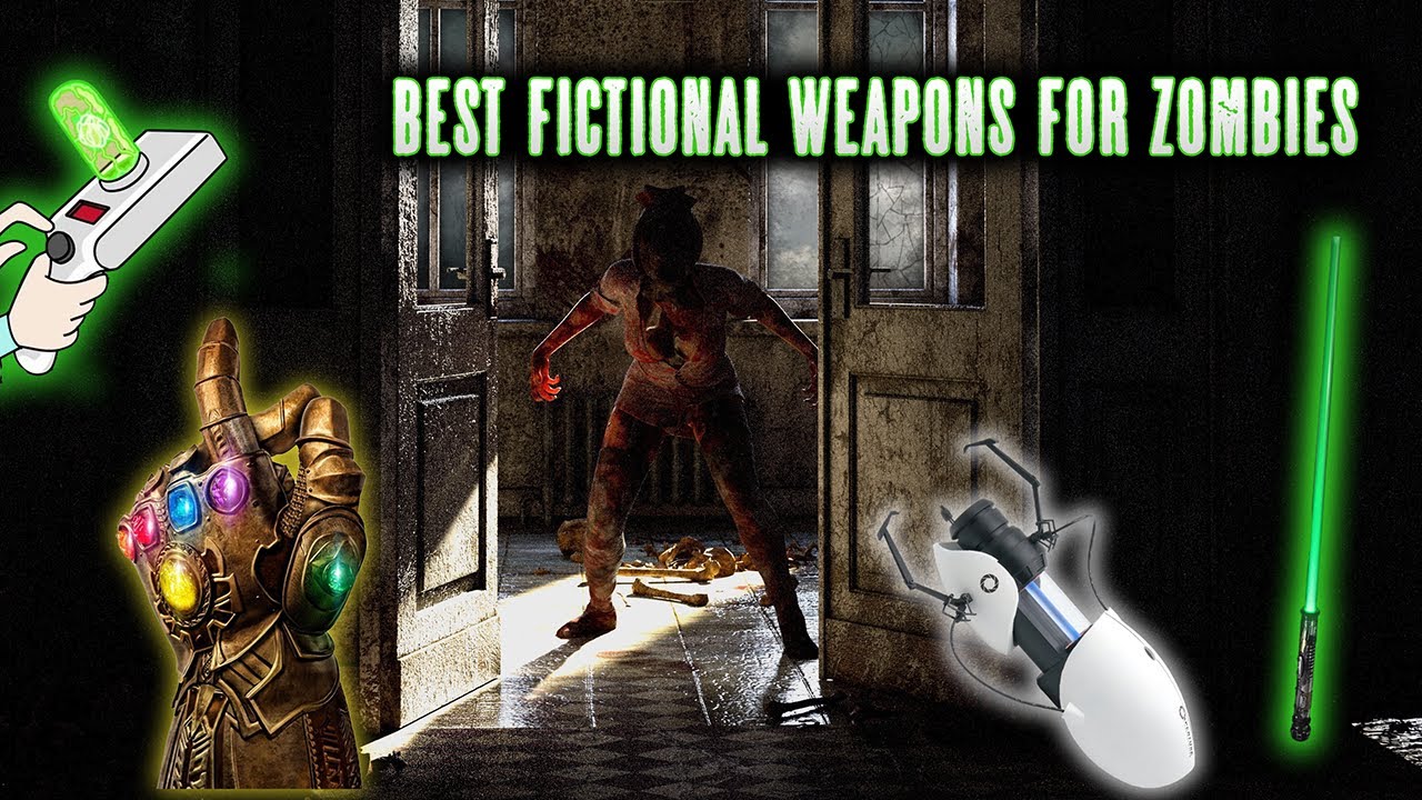 Top 10 Best Sci-Fi Weapons For Zombie apocalypse