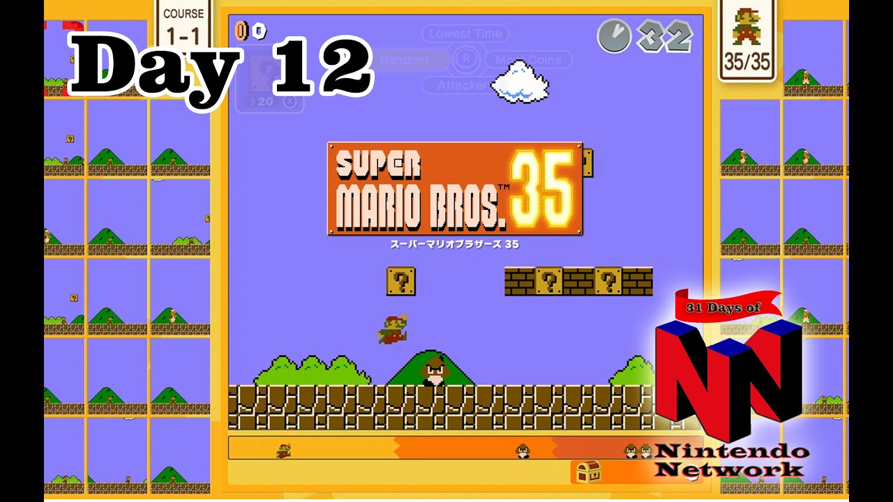 Обзор Super Mario Bros. 35: 31 день Nintendo Network