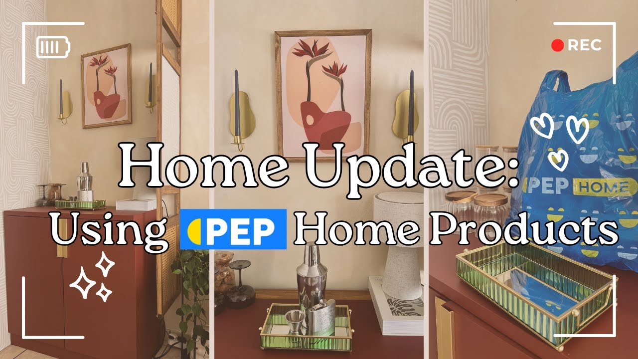 HOME UPDATE: Decorate My Home Using PEP HOME Products | Affordable Home Decor | SA Youtuber