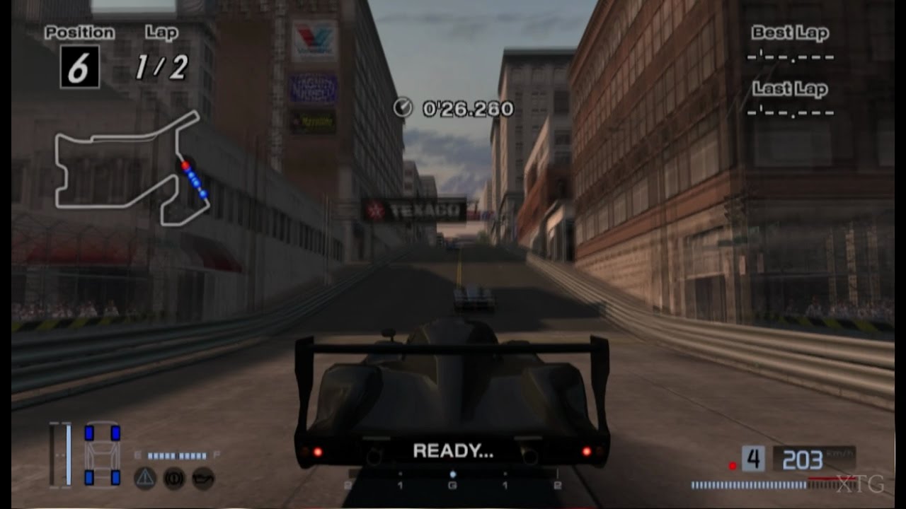 [#316] Gran Turismo 4 - Toyota GT-ONE Race Car Black Edition (TS020) PS2 Gameplay HD