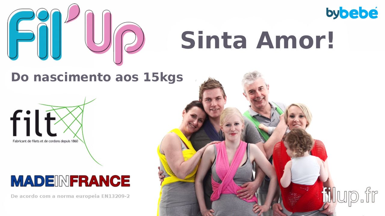 Pano Porta Beb&eacute; em Rede Fil'Up