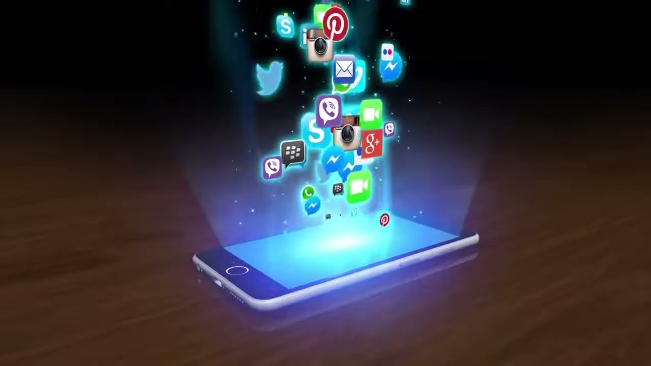 Social Media Icons (Stock Footage) | No Copyright