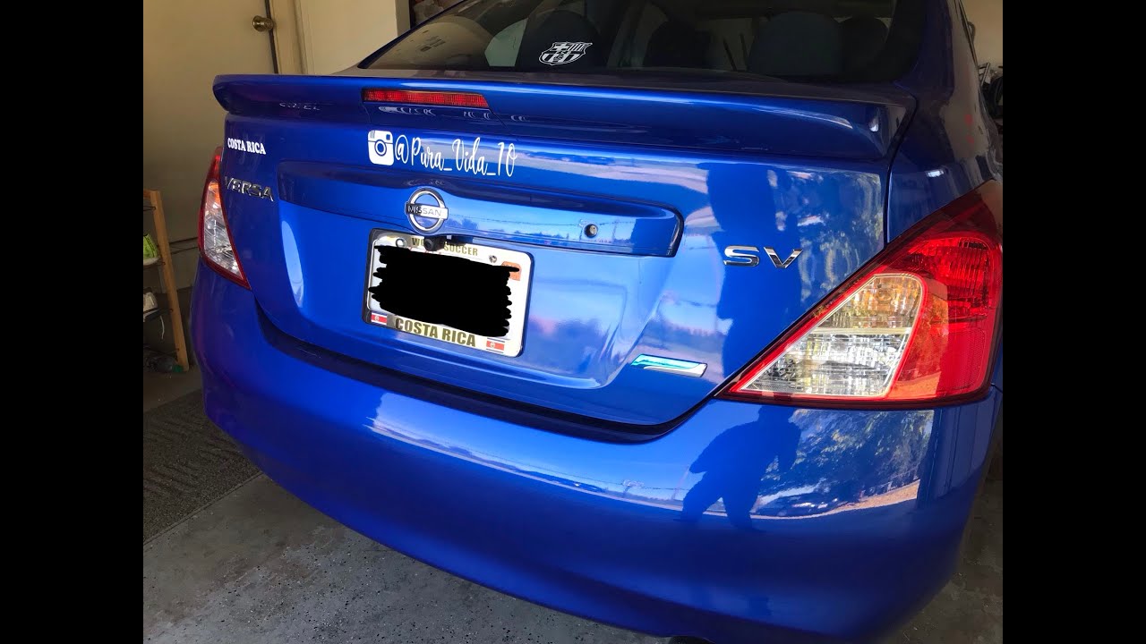 Progression of Modified Nissan Versa