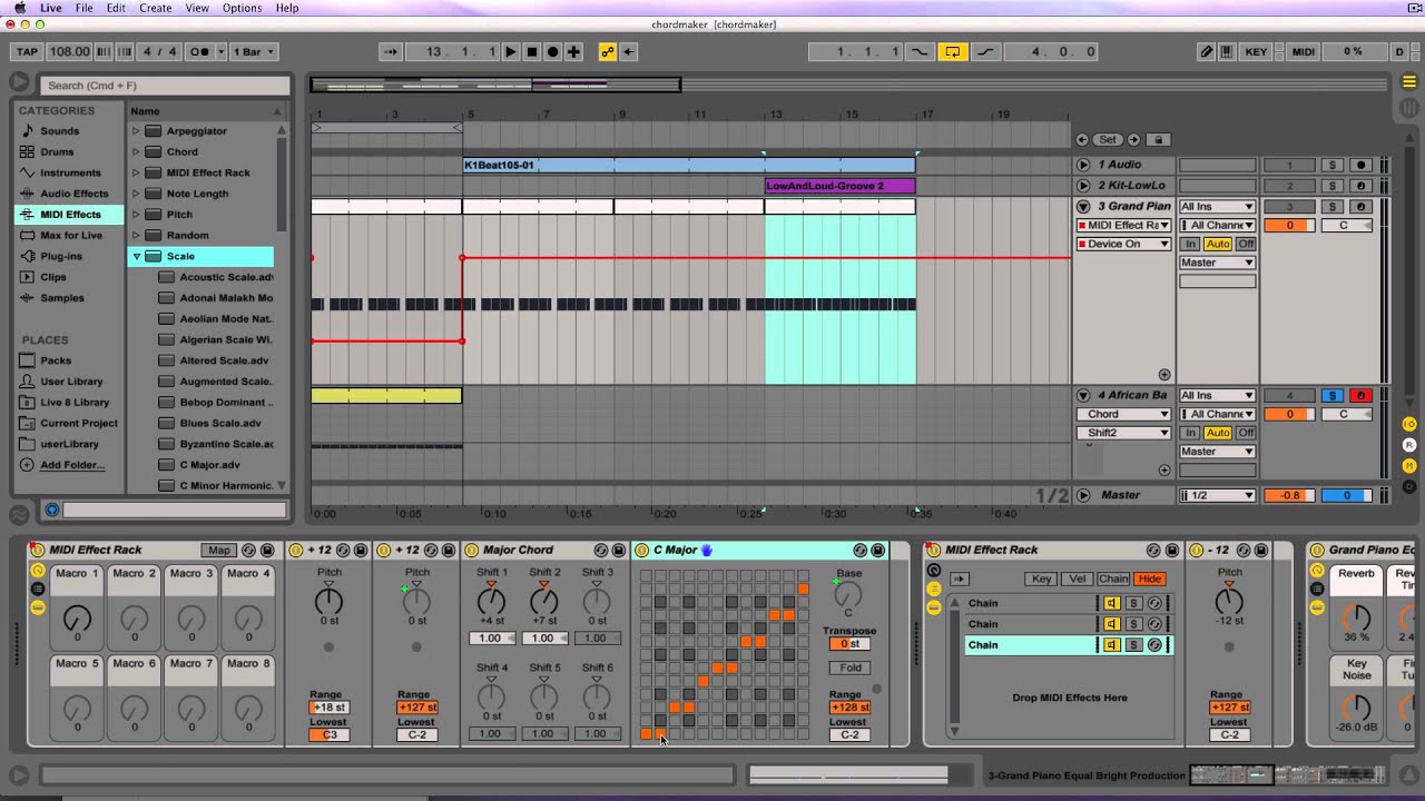 Magic Chords & Harmony w/ Ableton Live MIDI Effects Part 1