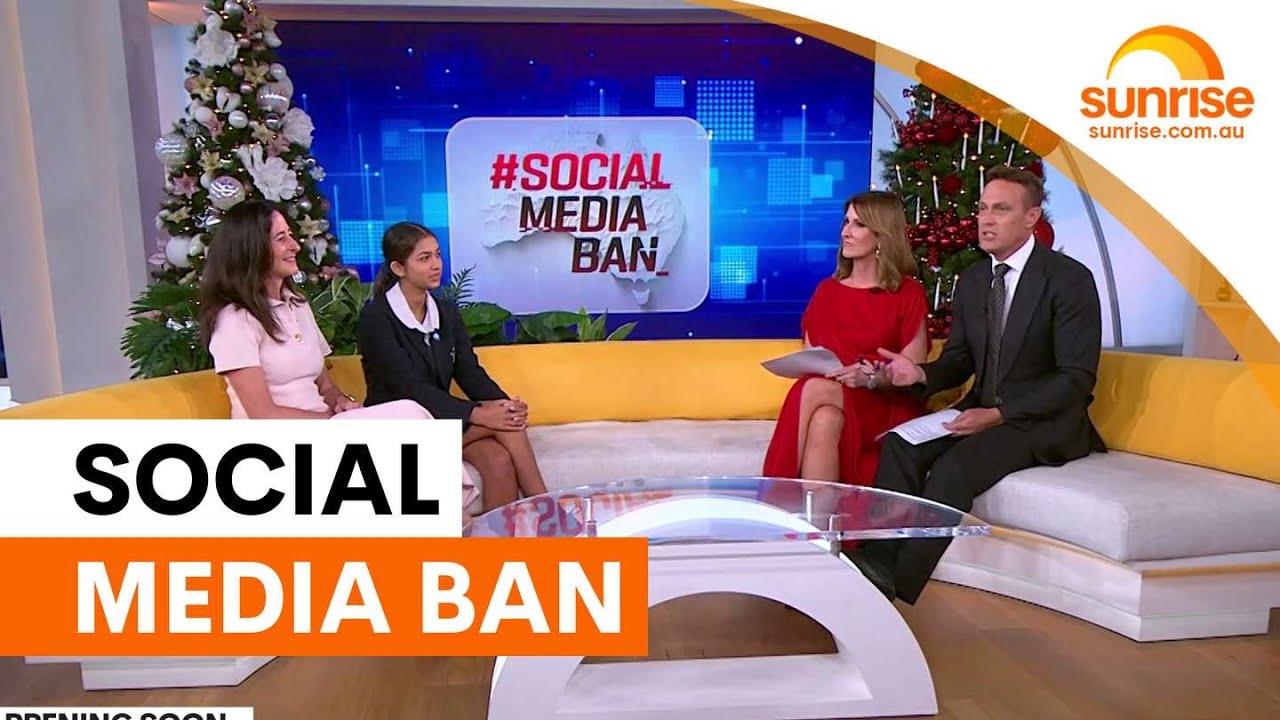 Student and Principal discuss Australia's world first social media ban | Sunrise