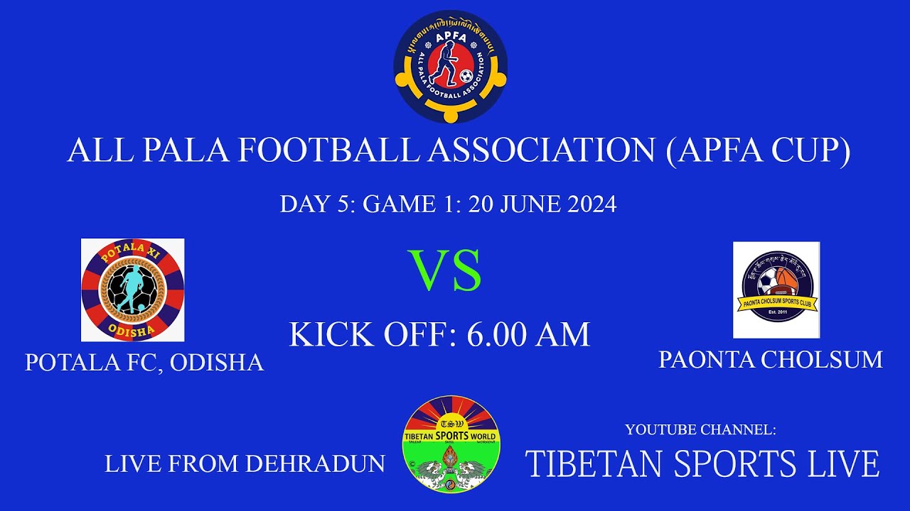 1st APFA Gold Cup. Day 5, Match 1