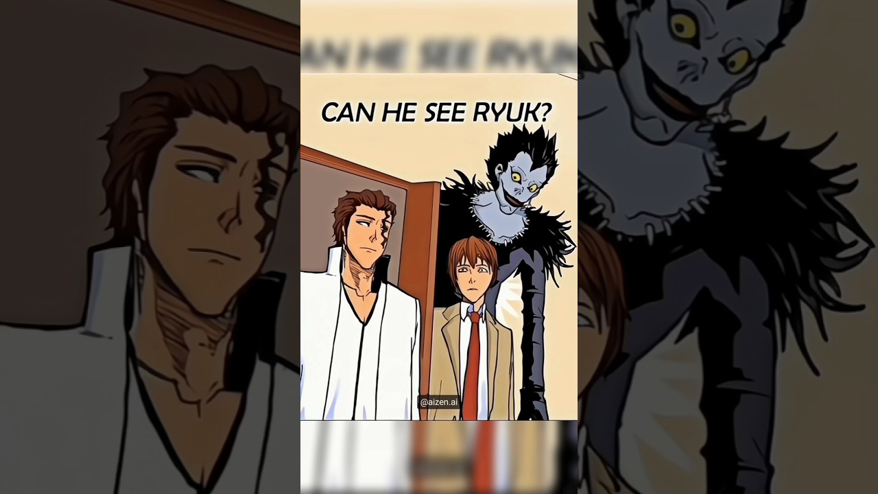 When Aizen met Light Yagami and Others🥶😱  #edit #anime #manga #fyp