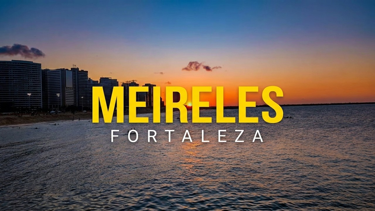 PRAIA DE MEIRELES NA ORLA DE FORTALEZA