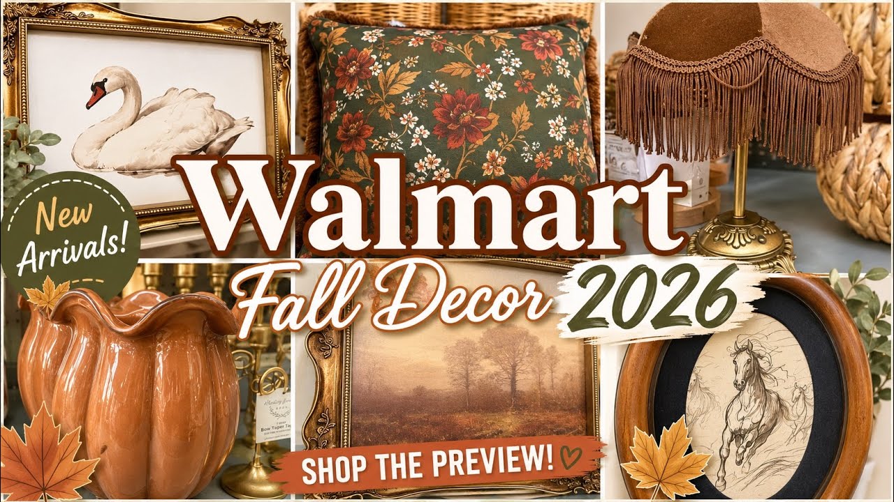 🍂 НОВИНКИ осеннего декора в Walmart | Обзор осенней коллекции: шопинг со мной | Уютный винтажный ...