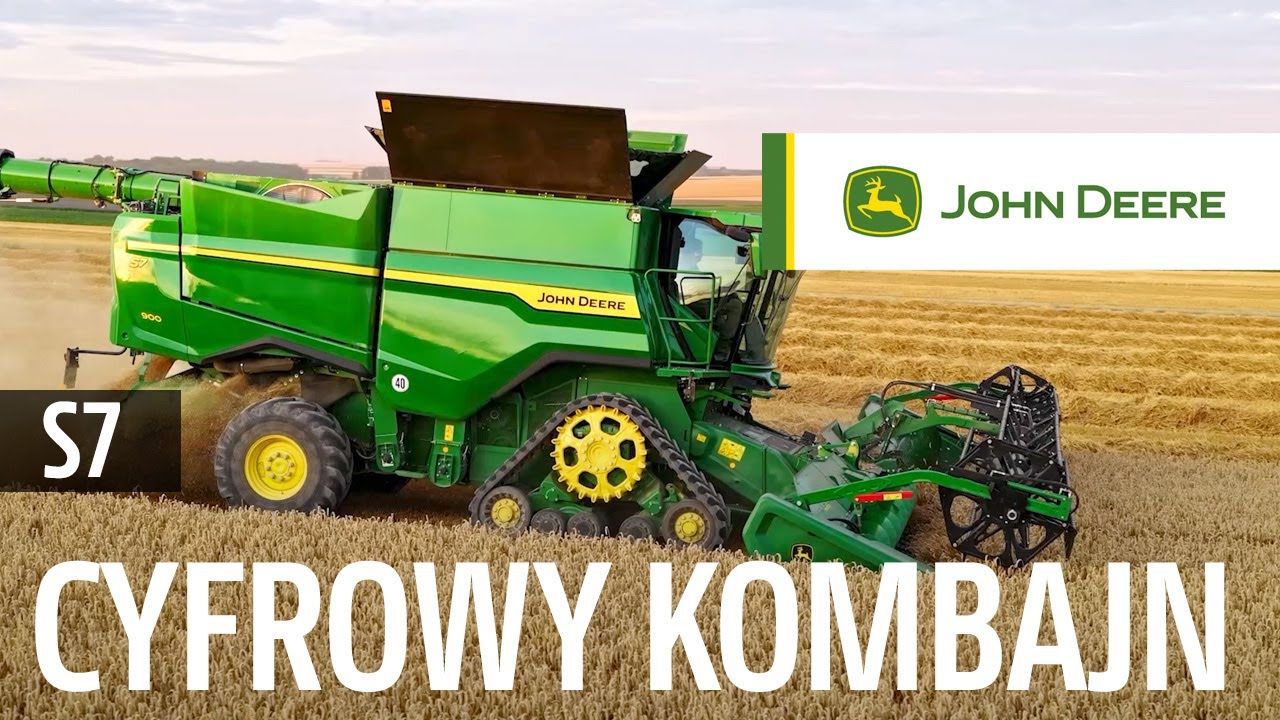 KOMBAJN S7 od John Deere: przełomowa predykcyjna technologia zbioru upraw