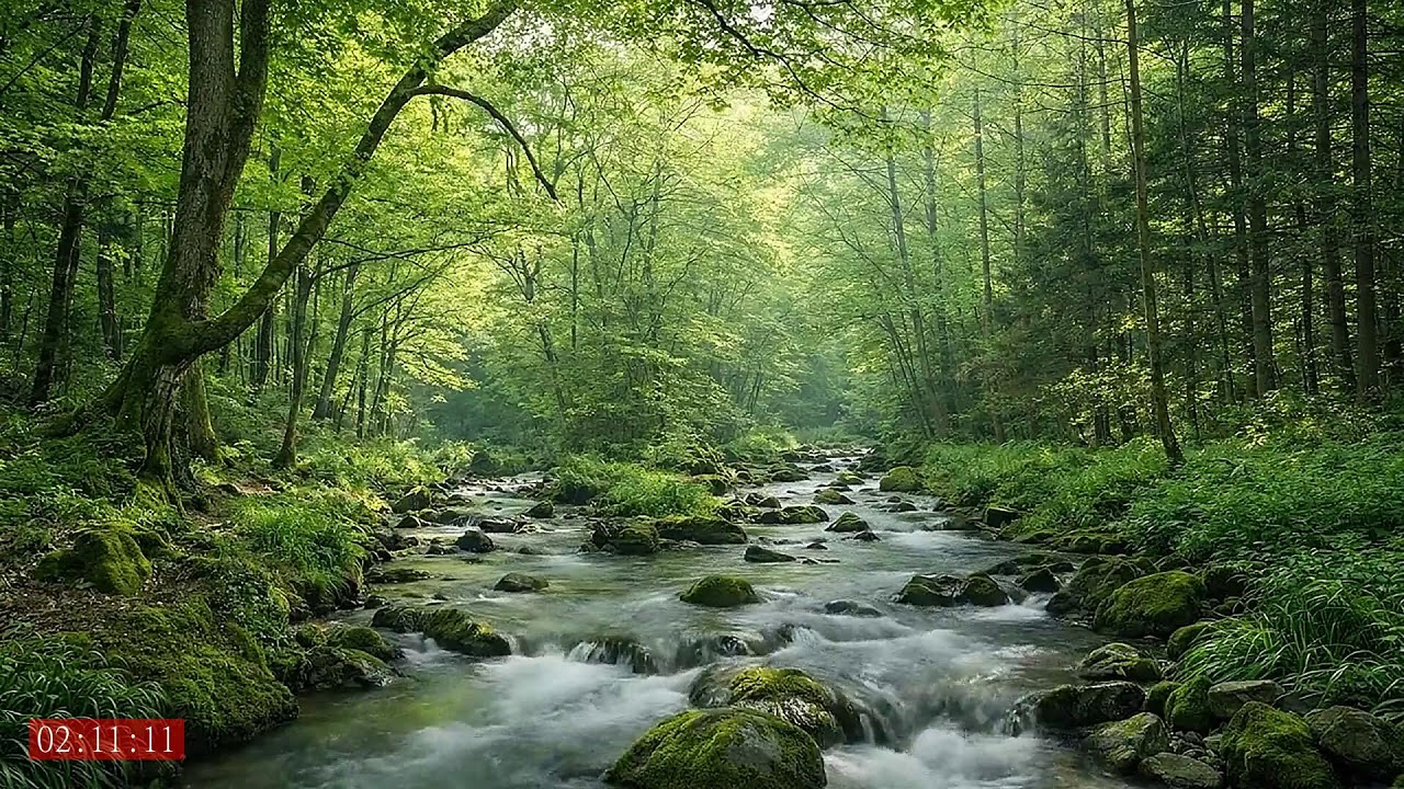 Natural Evening Soundscape Sounds for Sleeping for Deep Calm