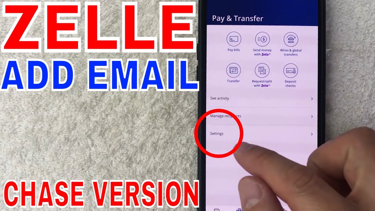 ✅ Как добавить электронную почту в Zelle On Chase 🔴