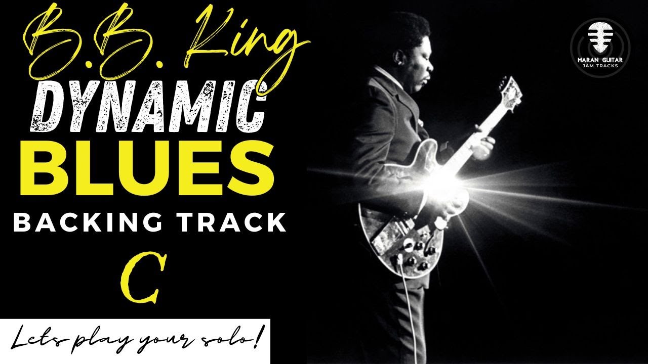 B.B. KING Dynamic Slow Blues backing track - Jam in C