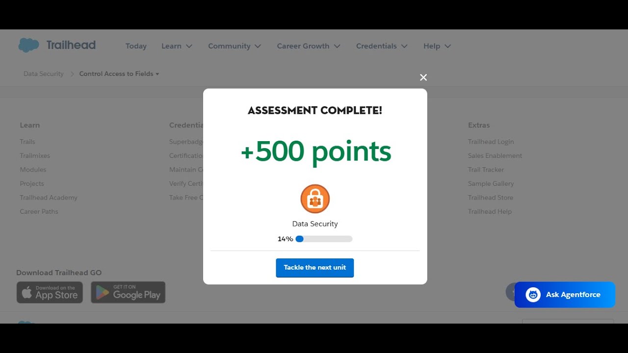 🔐 Control Access to Fields in Salesforce | Data Security in Trailhead Salesforce 2025 🚀