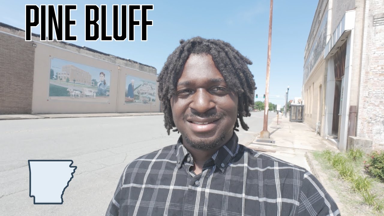Pine Bluff, Arkansas I Lower Delta I Downtown I City Drive I UAPB I City on the Rise I 4K