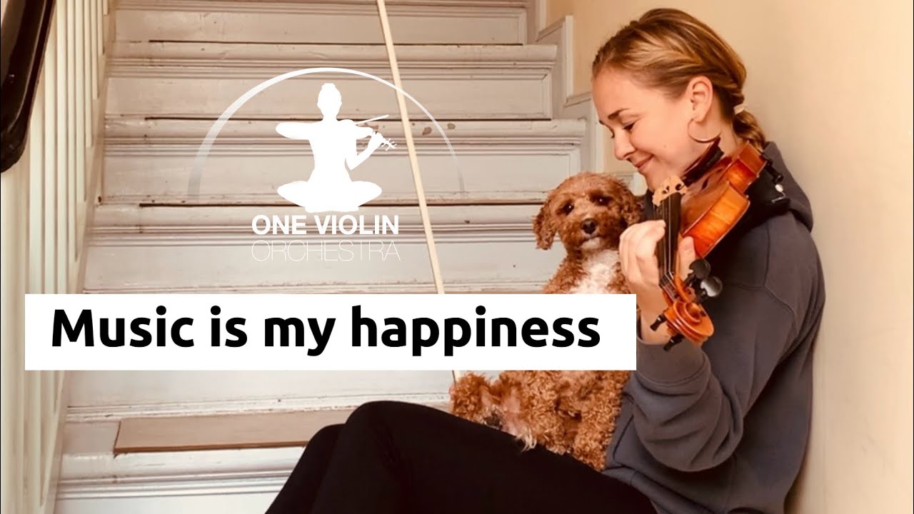 Music is my Happiness - Stairwell Concerts - ONE VIOLIN ORCHESTRA