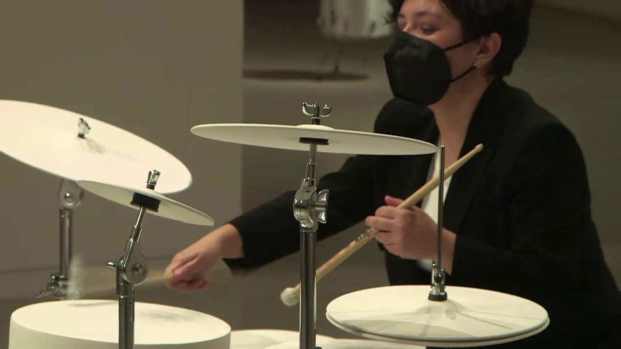 Valentina Plays The Batterie Fragile