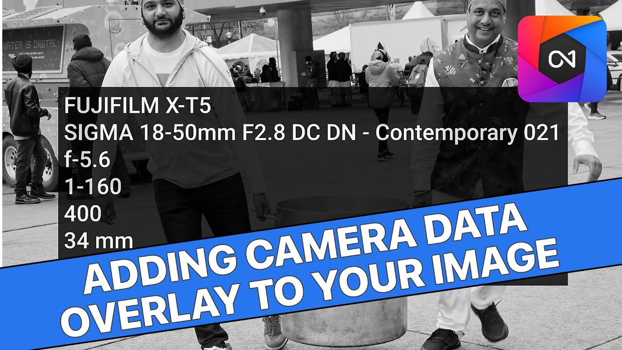 2 Approaches to adding Camera Info Overlay with On1 Photo Raw
