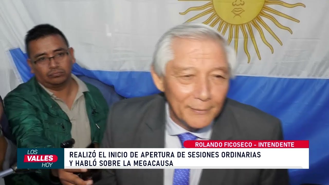Apertura de Sesiones en Perico: la palabra del intendente Rolando Ficoseco