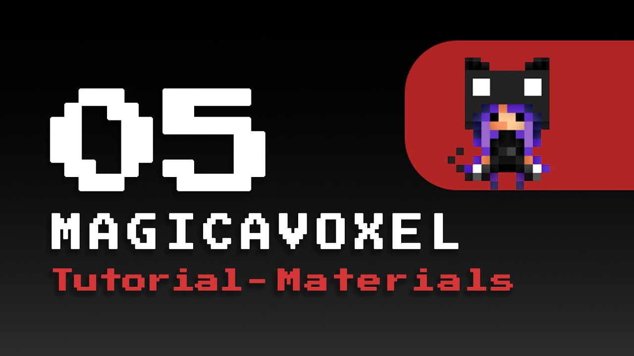 Magicavoxel Tutorial [Part 05] | Master Every Material & Optimize Your View! #voxel #magicavoxel