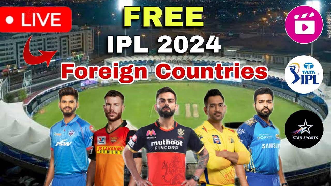 How to Watch IPL 2024 in Foreign Countries ? | how to watch ipl 2024 live in mobile outside india