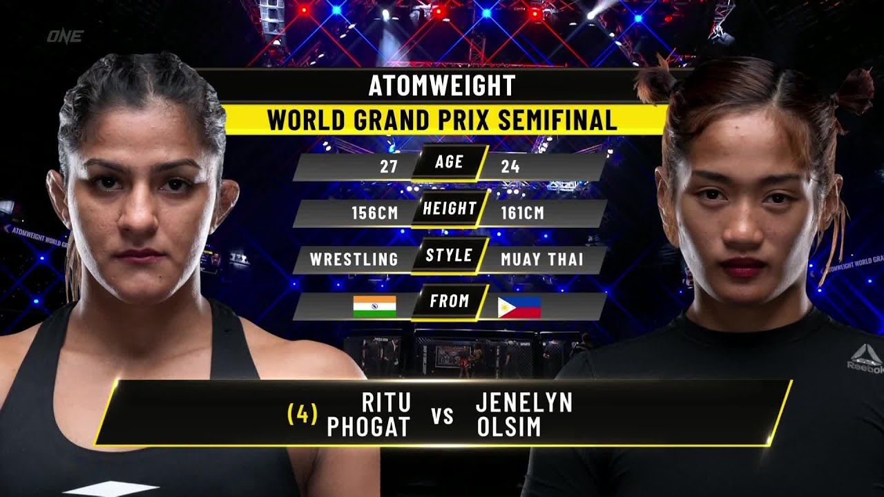 Риту Фогат против Дженелин Олсим | Полный бой ONE Championship
