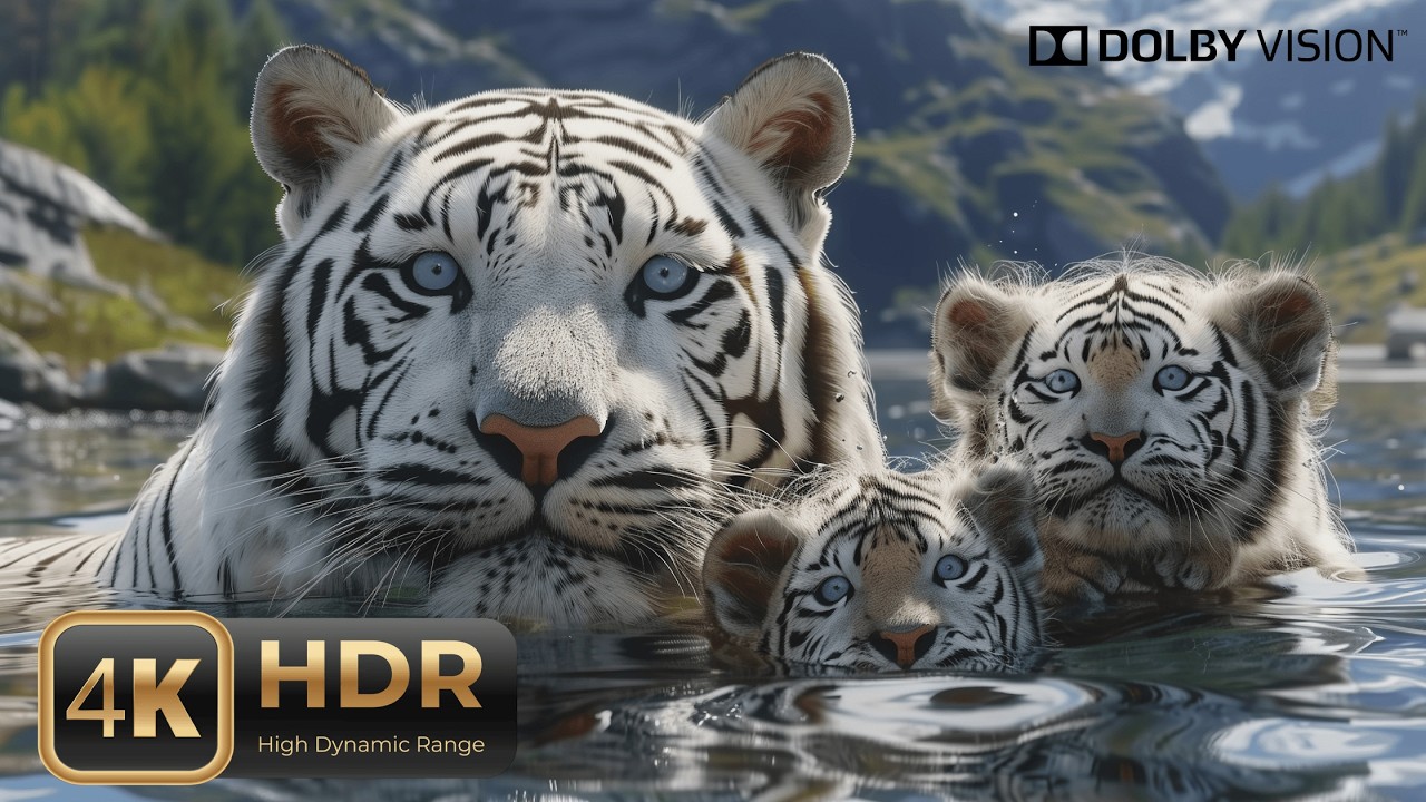 4K HDR Wildlife Paradise – Relaxing Animals & Peaceful Nature Sounds