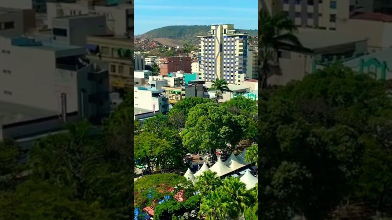 Pra&ccedil;a Tiradentes em Teofilo Otoni / MG / Brasil. - clique no para assistir o v&iacute;deo completo