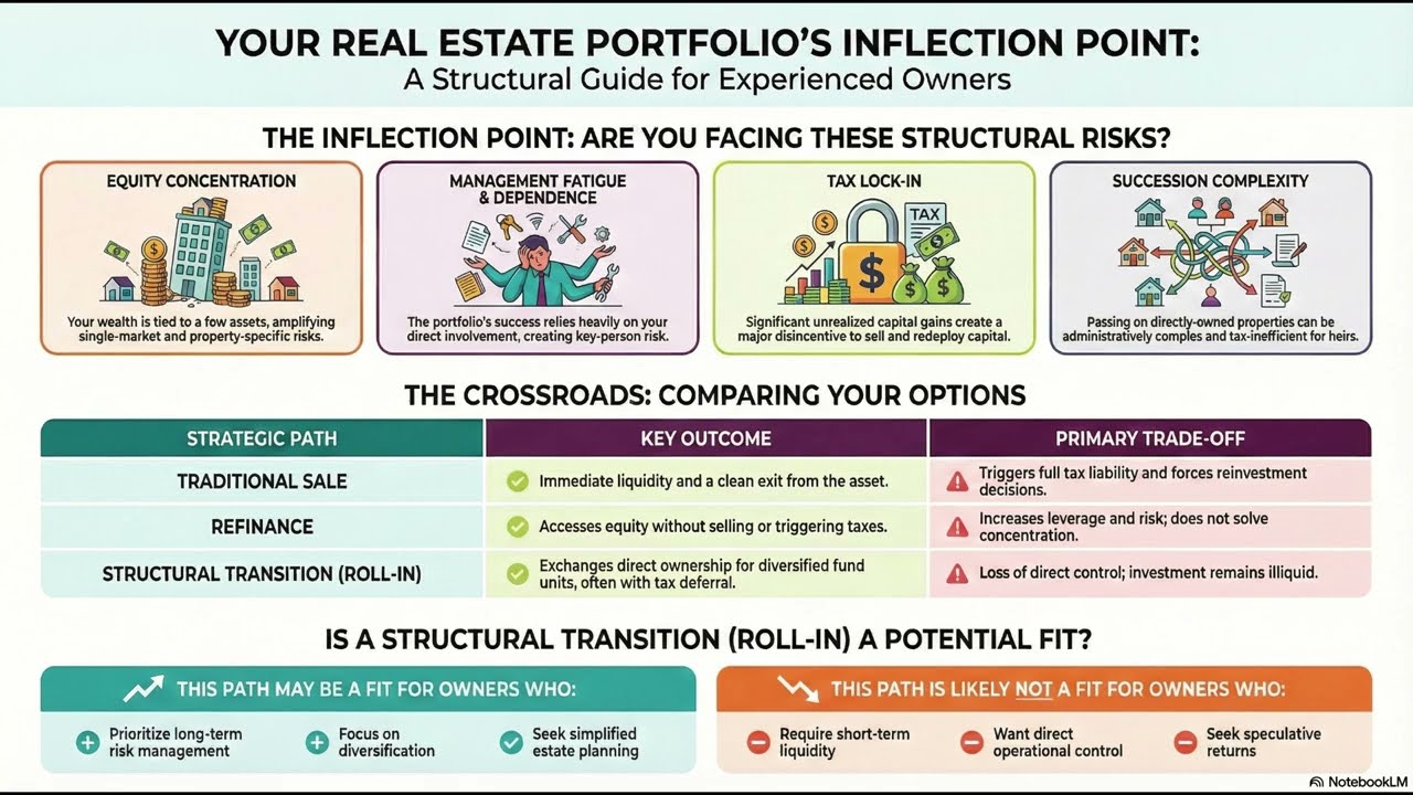 When Selling Stops Making Sense: Rethinking Real Estate Exits for Long-Term Owners