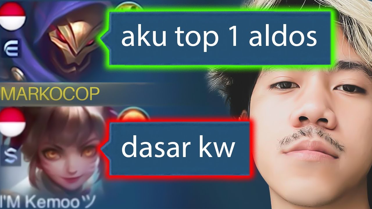 Prank Nyamar Jadi Top 1 Aldous, Markocop - Mobile Legends