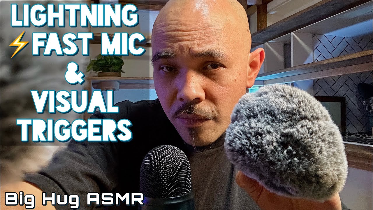 Peace and Chaos - Fast Mic Scratching ⚡️ASMR