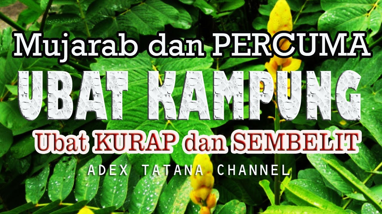 Ubat KURAP dan SEMBELIT | UBAT KAMPUNG(Ep.2