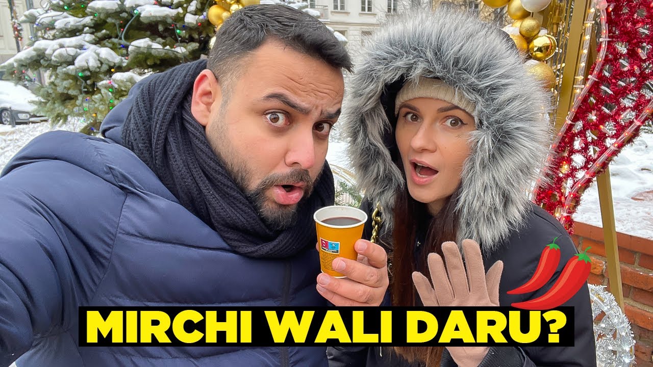 Trying Chilli Wine at Warsaw’s Christmas Market