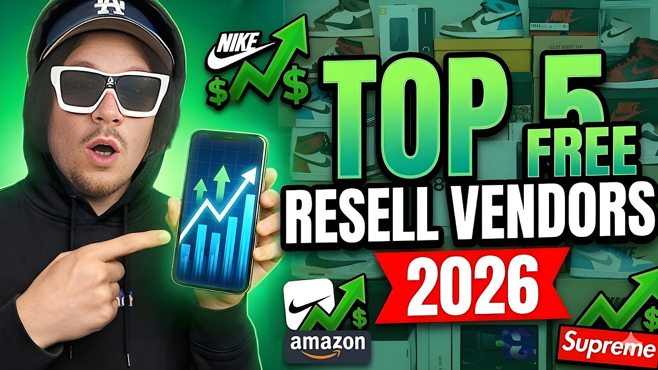 Top 5 *BEST* Resell Vendors 2026 *FREE VENDORS* Summer Resell Vendors