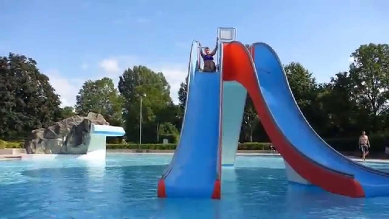 Freibad R&uuml;ppurr Karlsruhe - Steilrutsche Freibadrutsche Onride