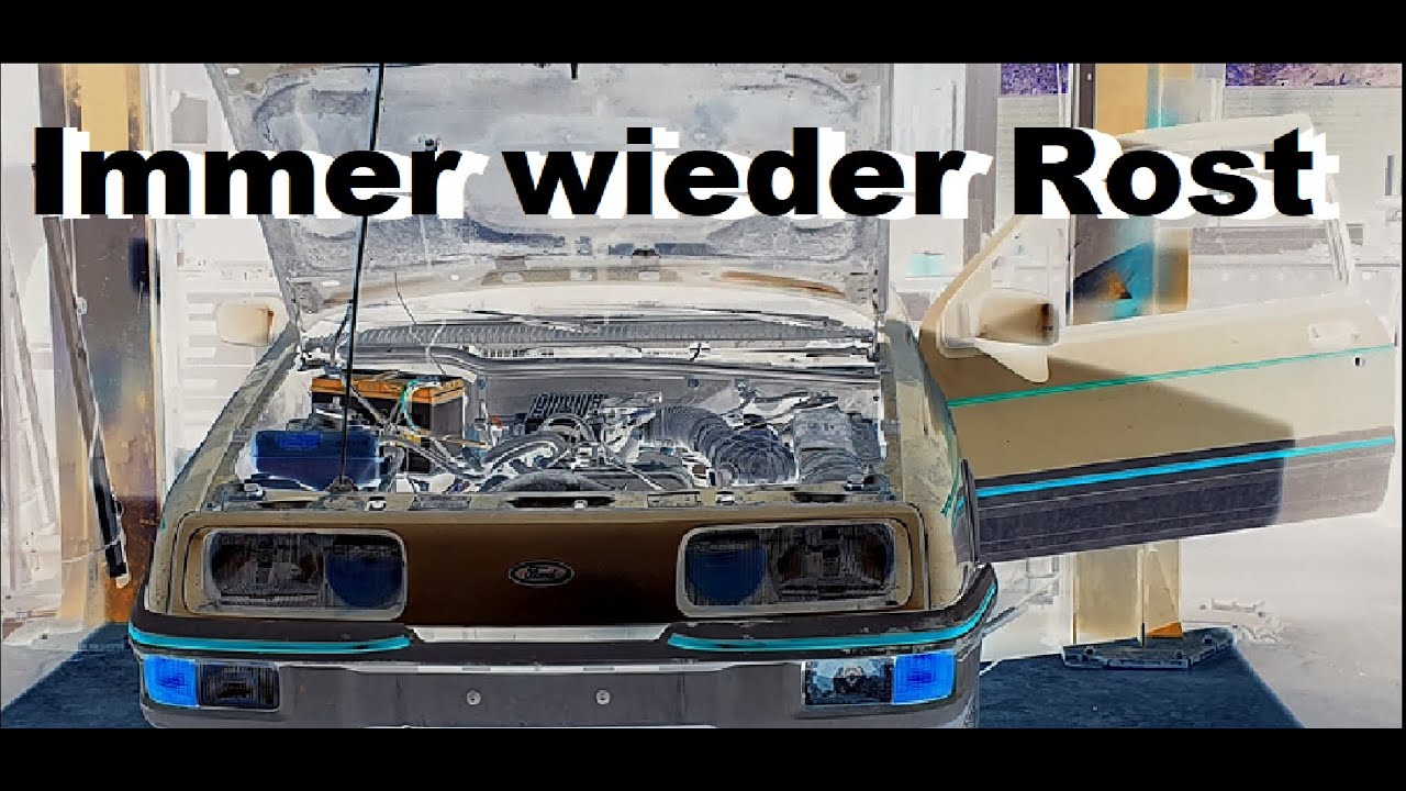 Ford Sierra XR4i Reparatur Reserveradmulde